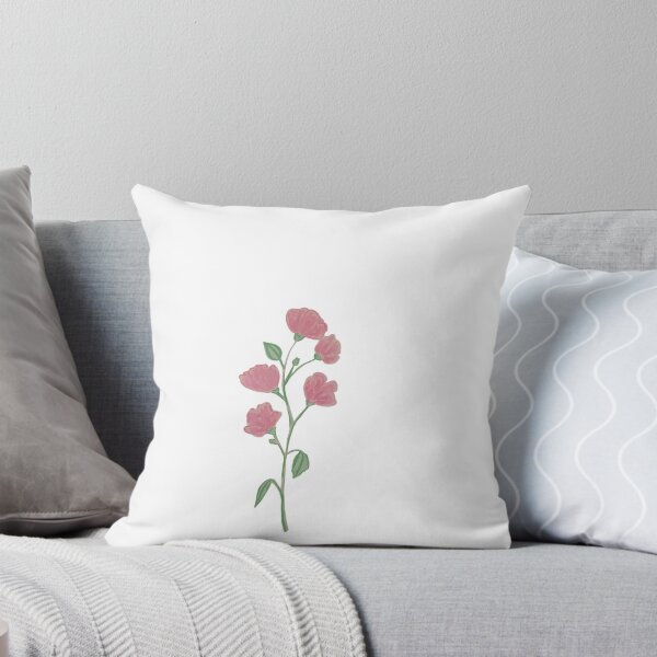 Item preview, Small pink flowers on a stem designed and sold by Zoé ❤.