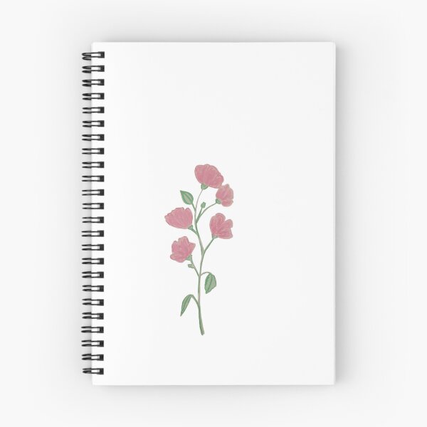 Item preview, Small pink flowers on a stem designed and sold by Zoé ❤.