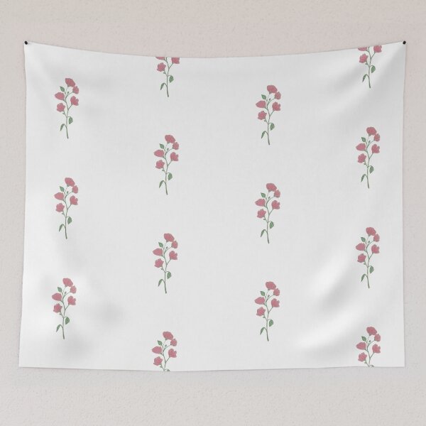 Item preview, Small pink flowers on a stem designed and sold by Zoé ❤.