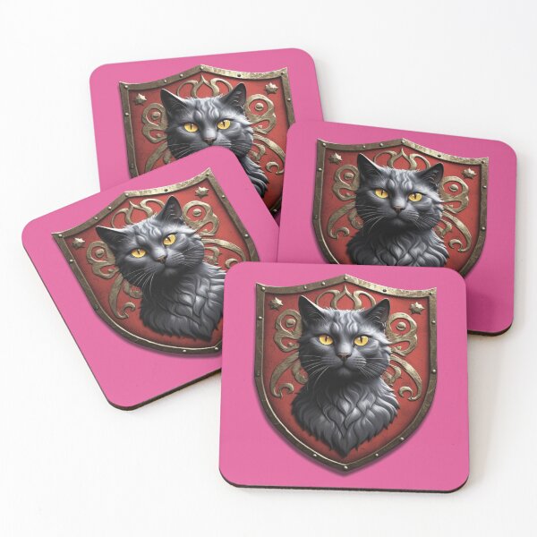 Item preview, BEAUTIFUL RUSSIAN BLUE CAT COAT OF ARMS (#E14F90) designed and sold by Marlon Oseguera.