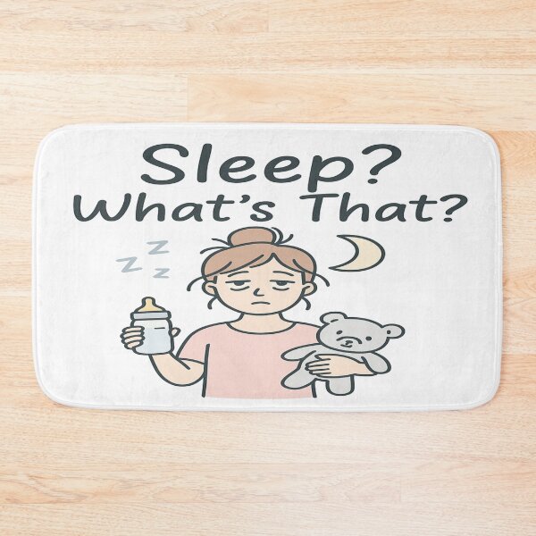 Item preview, Sleep? What’s That?” Funny Momma Quote – Perfect for Mother’s Day, Birthdays & Housewives designed and sold by Rajasekar.