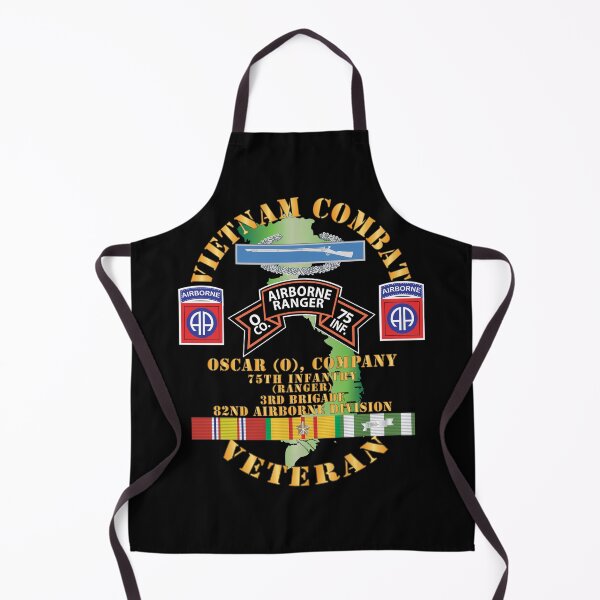 Item preview, Army - Vietnam Combat Vet - O Co 75th Infantry (Ranger) - 3rd Bde 82nd Airborne DivSSI w V designed and sold by Military Insignia Products.