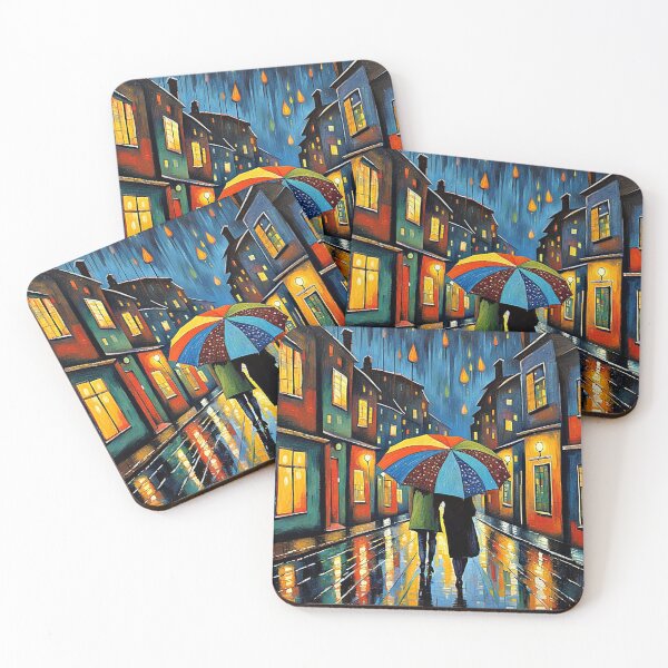 Item preview, Couple under umbrella 1 designed and sold by George Hutton Hunter.