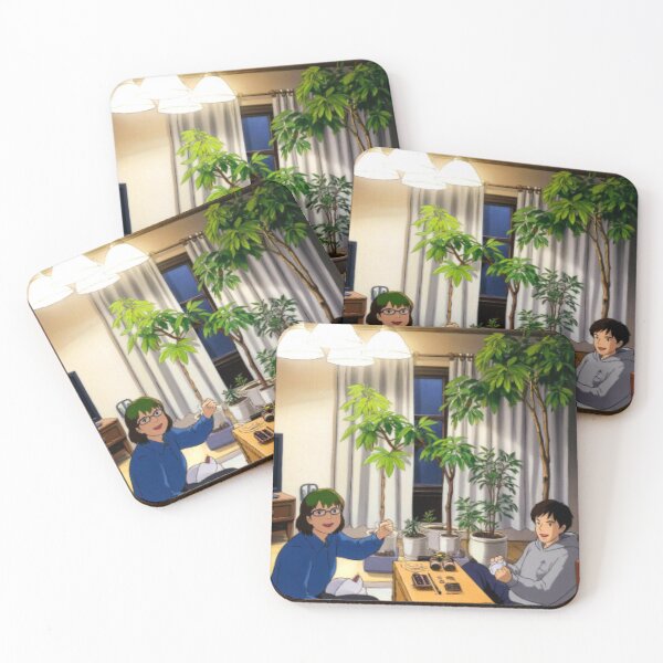 Item preview, Gathering together and Enjoy playing cards surrounded by houseplants at my house in Japan with my lifelong friends designed and sold by pinkish-petals.