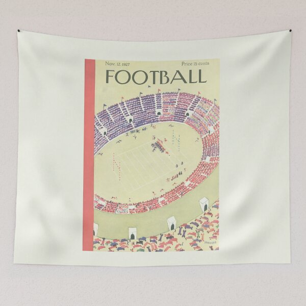 Item preview, Football Magazine Cover Mid Century Sport designed and sold by MidCenturyStore.