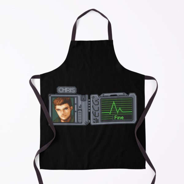Artikelvorschau, Resident Evil Chris Redfield Pixel Art entworfen und verkauft von AlleenasPixels.