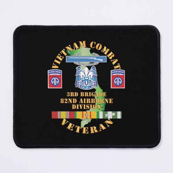 Item preview, Army - Vietnam Combat Vet - 3rd Bde 82nd Airborne Div DUI w VN SVC X 300 designed and sold by Military Insignia Products.