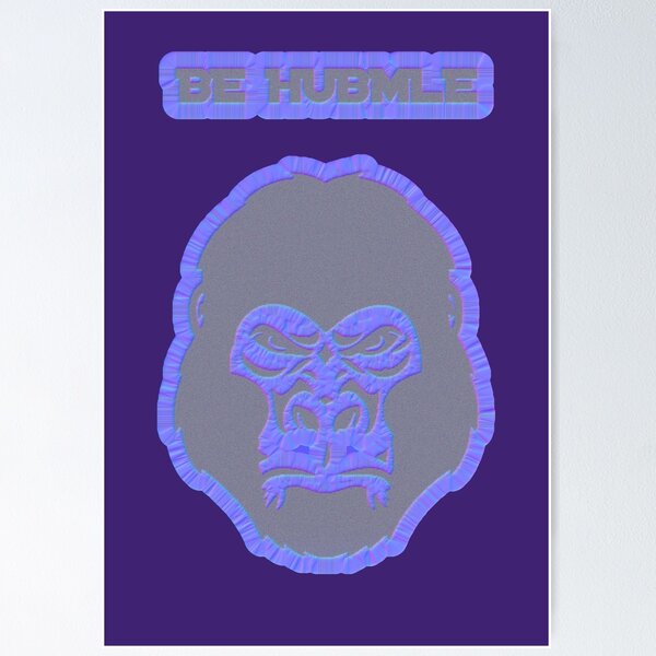 Item preview, Be Humble - Gorilla designed and sold by lazarosdesign.