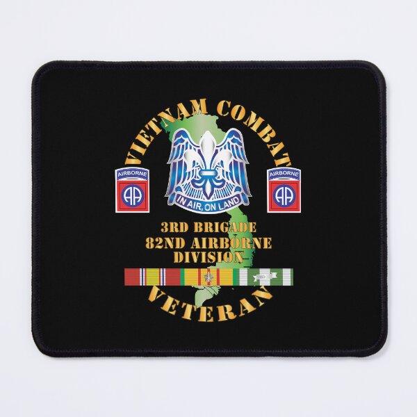 Item preview, Army - Vietnam Combat Vet - 3rd Bde 82nd Airborne Div DUI w VN SVC  wo CIB X 300 designed and sold by Military Insignia Products.