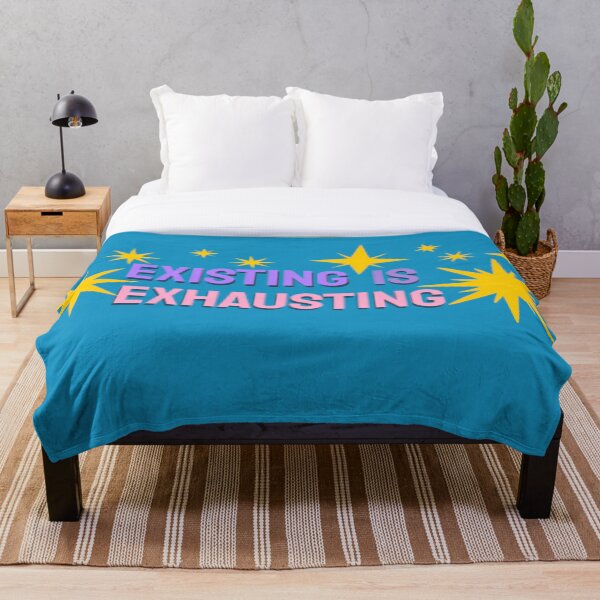 Item preview, Existir es agotador designed and sold by badtypography.