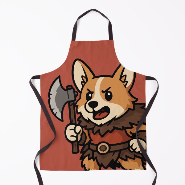 Item preview, Corgi the Barbarian designed and sold by BarkandStick.
