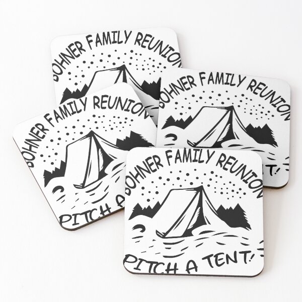 Item preview, Black White Bohner Family Reunion a Tent designed and sold by eyllismerch.