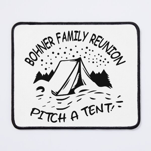 Item preview, Black White Bohner Family Reunion a Tent designed and sold by eyllismerch.