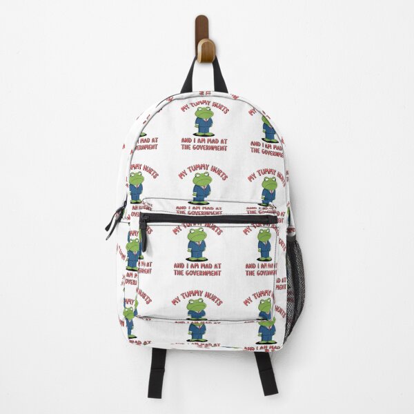Item preview, Mad at the Government, Protest, Frog, Tariffs, Trump, funnyfits70, Humor, Funny, retro, vintages, funny quotes, animal humor, designed and sold by FunnyFits70.