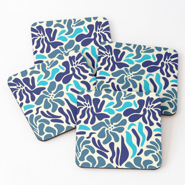 Item preview, Henri Matisse Flower Cut-Outs Mid-Century Boho Pattern designed and sold by chrisrivait.
