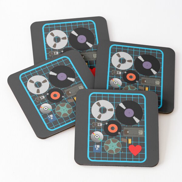 Item preview, I Love Physical Media designed and sold by PaleoFantasies.