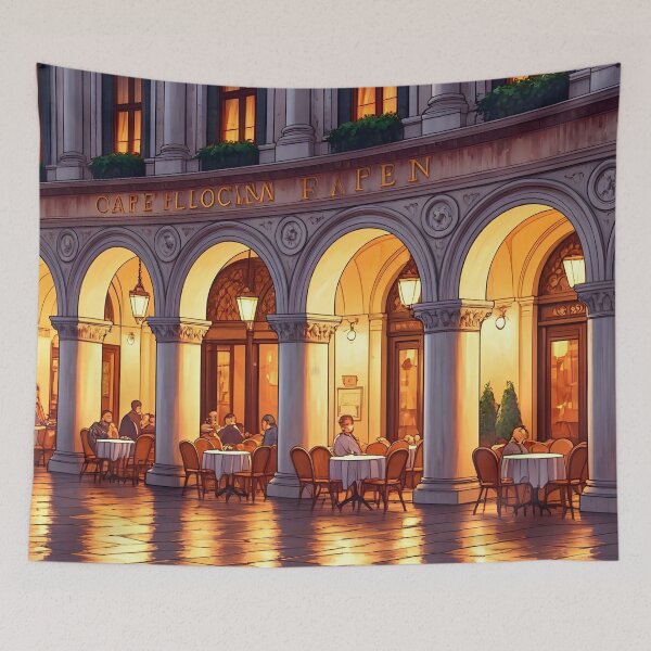 Item preview, Caffè Florian, Venice: Historic 18th‑Century Café Charm designed and sold by LSVart.