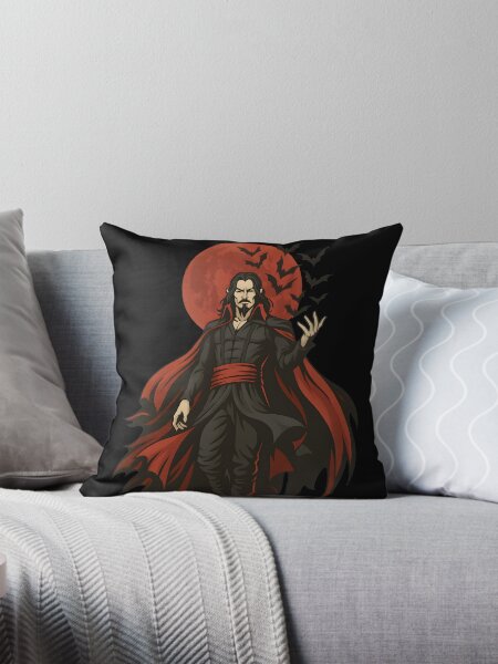 Item preview, Dracula Castlevania Netflix Fanart – Gothic Vampire Lord Vector Sticker | Dark Anime Aesthetic designed and sold by WAUZ.