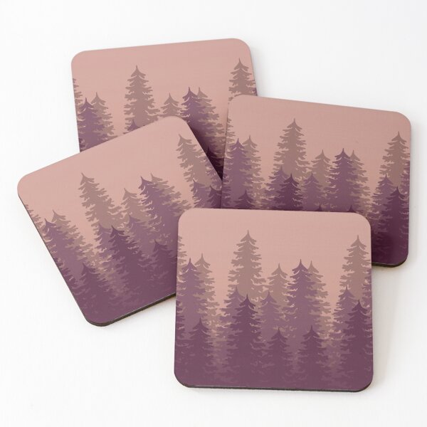 Item preview, Wall of Trees (salmon & magenta) designed and sold by ZAKODIAK.
