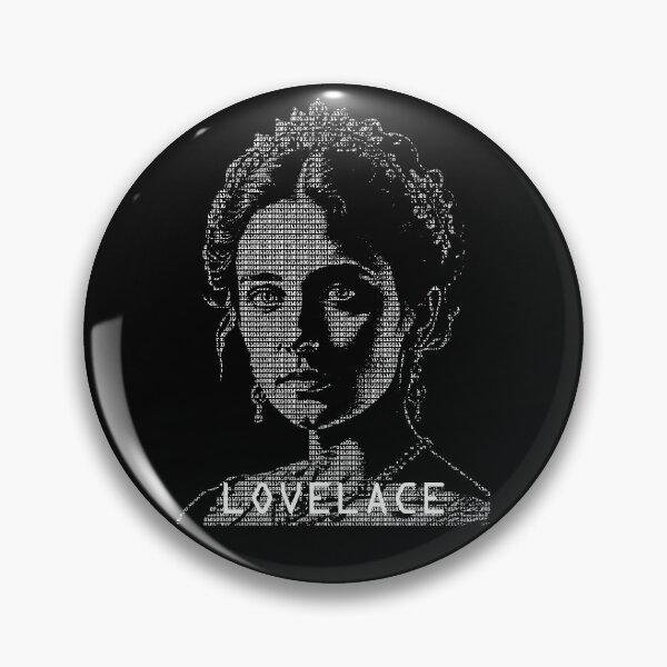Artikelvorschau, Ada Lovelace Binärer Computercode Mathematiker Portrait entworfen und verkauft von GrandeDuc.