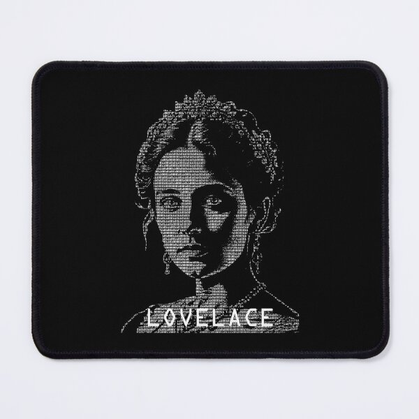 Item preview, Ada Lovelace Binary Computer Code Mathematician Portrait designed and sold by GrandeDuc.