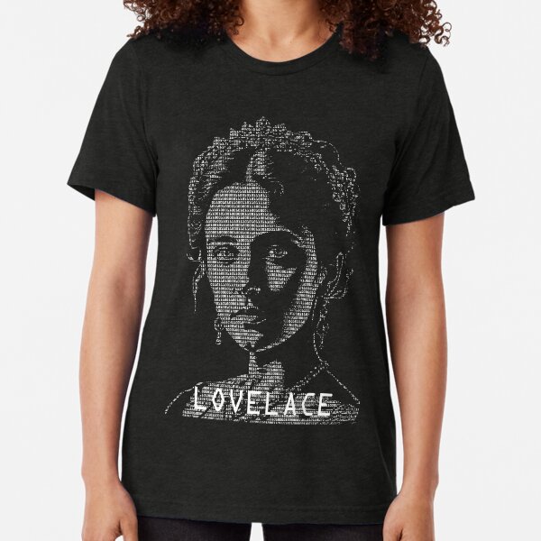Artikel-Vorschau von Ada Lovelace Binärer Computercode Mathematiker Portrait, designt und verkauft von GrandeDuc.