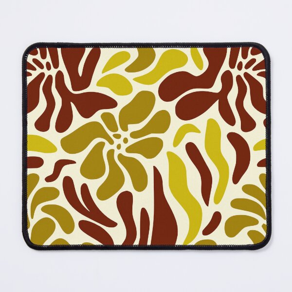 Item preview, Henri Matisse Flower Cut-Outs Yellows Mid-Century Boho Pattern designed and sold by chrisrivait.