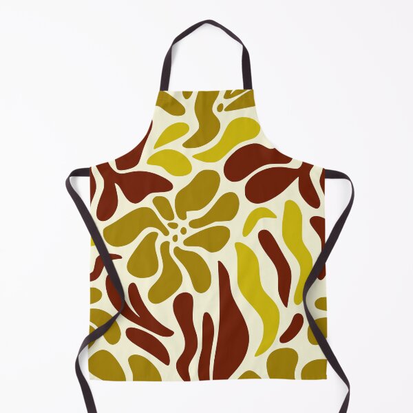 Item preview, Henri Matisse Flower Cut-Outs Yellows Mid-Century Boho Pattern designed and sold by chrisrivait.