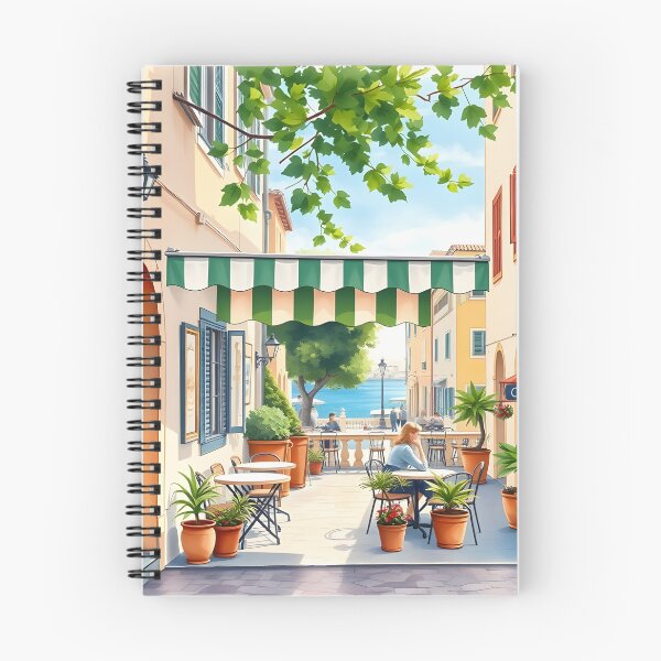 Item preview, Cagliari, Sardinia: Charming Old Town Café designed and sold by LSVart.