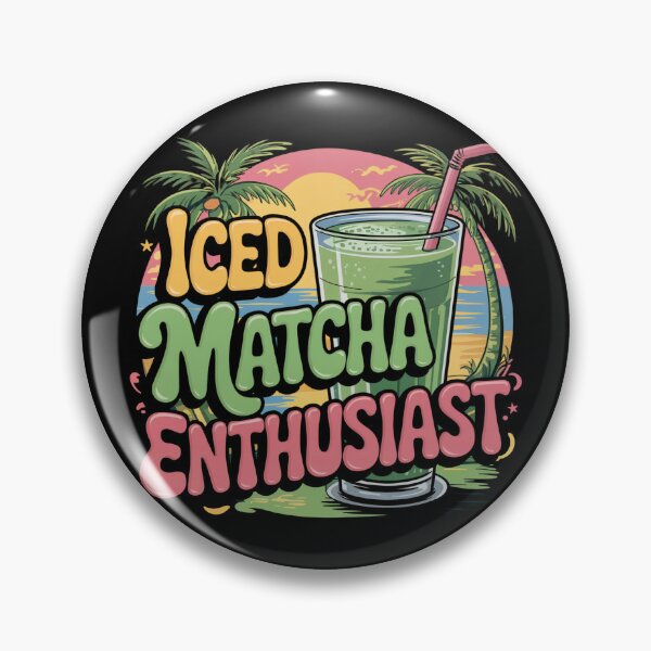 Item preview, Iced Matcha Enthusiast designed and sold by MadCatPrints.