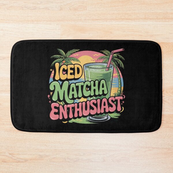 Item preview, Iced Matcha Enthusiast designed and sold by MadCatPrints.