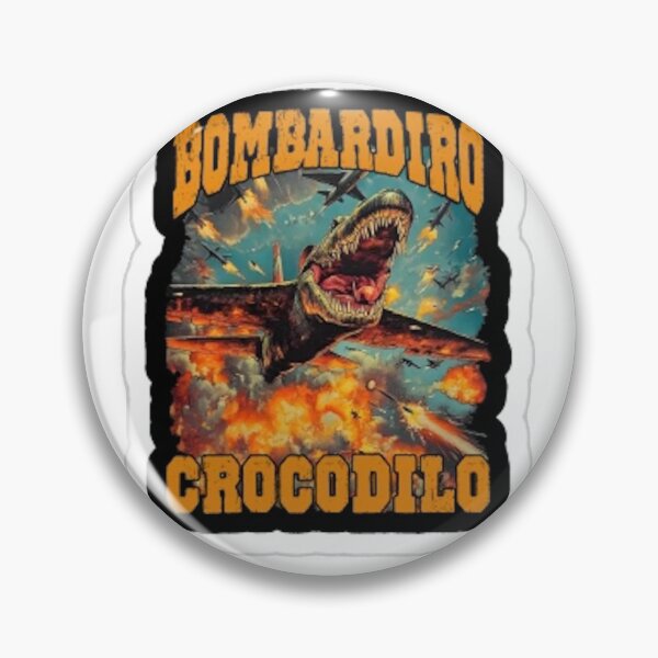 Item preview, Bombardiro Crocodilo Italian Brainrot designed and sold by ALXORIGINALS.
