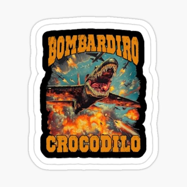 Item preview, Bombardiro Crocodilo Italian Brainrot designed and sold by ALXORIGINALS.