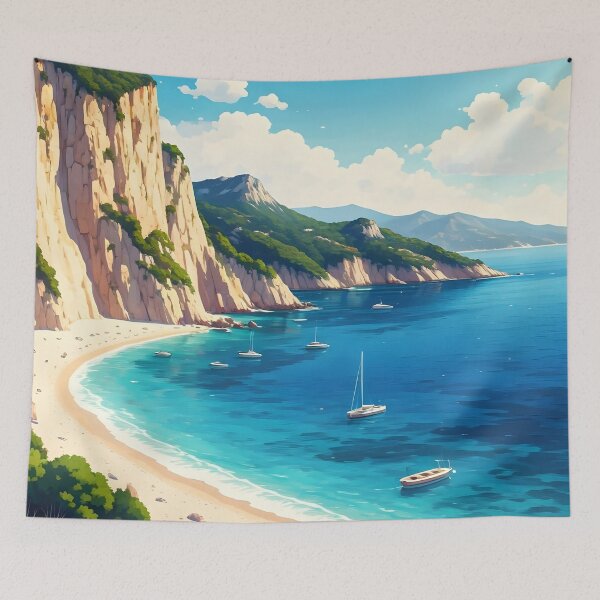 Item preview, Cala Goloritze, Sardinia: Hidden Cove of Crystal‑Clear Waters designed and sold by LSVart.