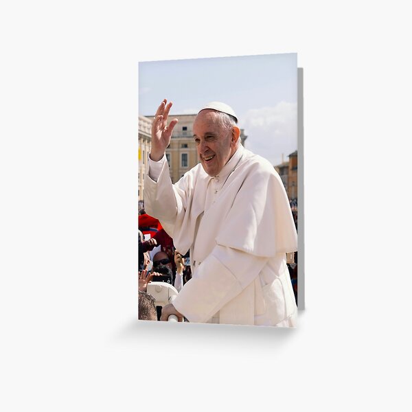 Item preview, Pope Francis in Memoriam Greeting the Faithful designed and sold by SandyMDesigns.