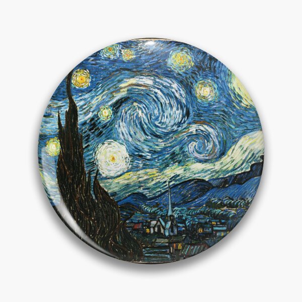 Vista previa del artículo con la obra «La noche estrellada de Vincent van Gogh: un icono del arte moderno», diseñado y vendido por Gascondi.