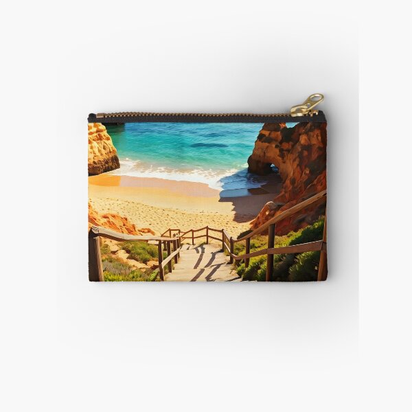 Item preview, Camilo Beach, Lagos: Turquoise Waters & Golden Cliffs designed and sold by LSVart.