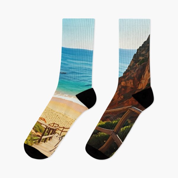 Item preview, Camilo Beach, Lagos: Turquoise Waters & Golden Cliffs designed and sold by LSVart.