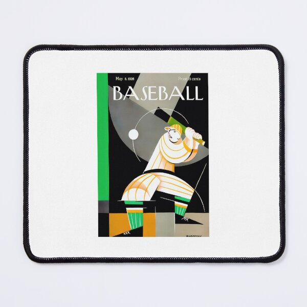 Item preview, Abstract Baseball Batter Mid Century Sport designed and sold by MidCenturyStore.