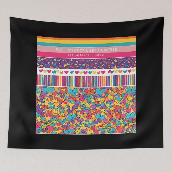 Item preview, LGBT Pattern designed and sold by PatronesKawai.