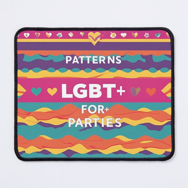 Item preview, LGBT Pattern designed and sold by PatronesKawai.