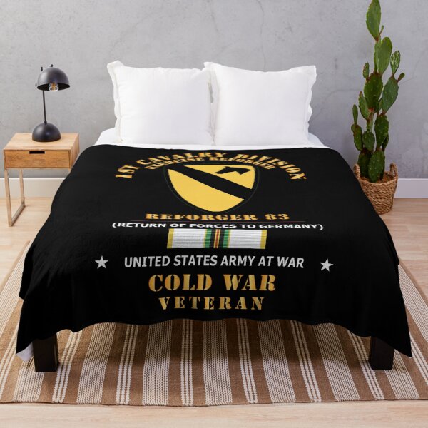 Item preview, Army - 1st Cavalry Division - SSI -Reforger 83 - COLD WAR Veteran w SVC X 300 designed and sold by Military Insignia Products.