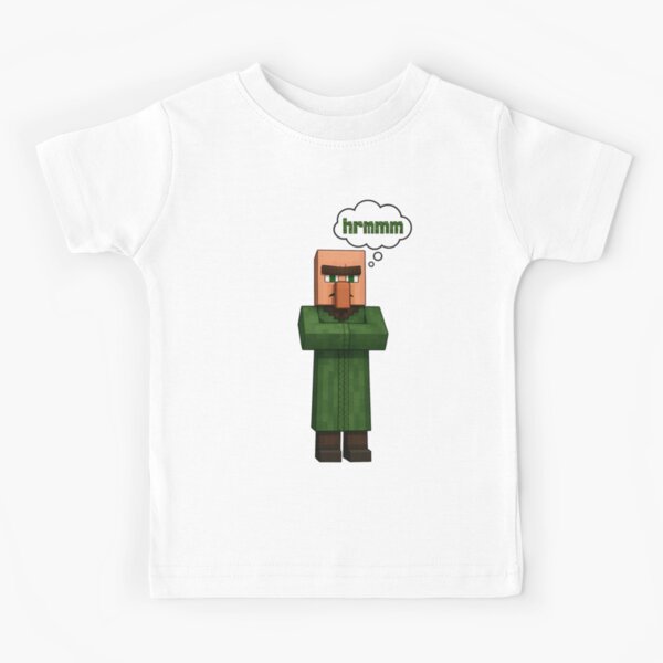 Item preview, Minecraft Movie Villager – Funny “Hrmmm” Quote Art for Gamers and Fans Fan Art designed and sold by Motifai.