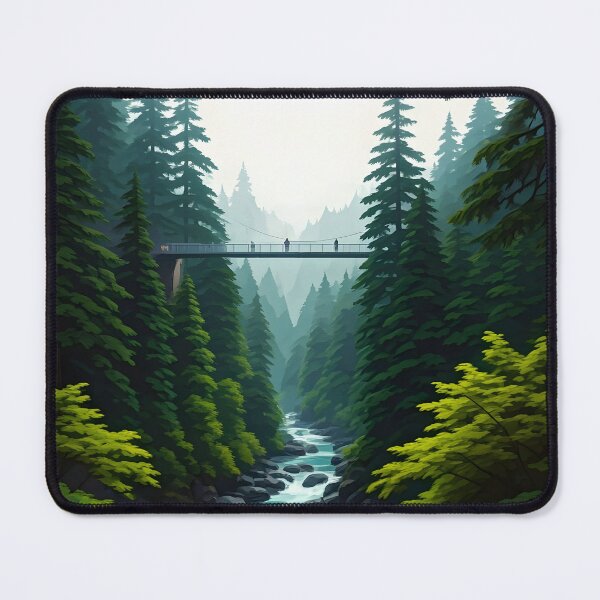 Item preview, Capilano Suspension Bridge: Wooden Canopy Walk in British Columbia designed and sold by LSVart.