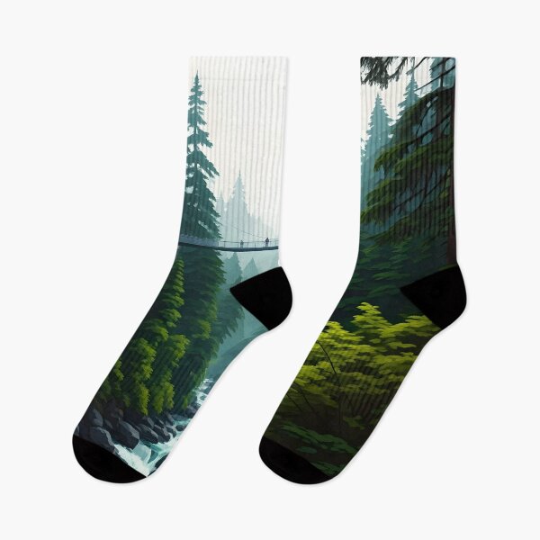Item preview, Capilano Suspension Bridge: Wooden Canopy Walk in British Columbia designed and sold by LSVart.