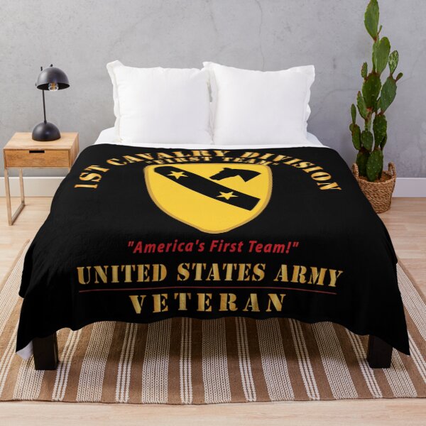 Item preview, Army - 1st Cavalry Division - DUI - America's First Team - US Army - Veteran X 300 designed and sold by Military Insignia Products.