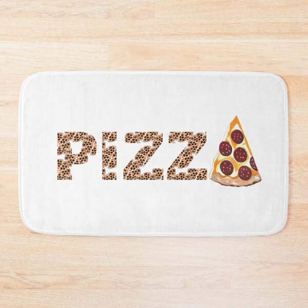 Item preview, Pizza Slice Typography designed and sold by Sartoris Art.