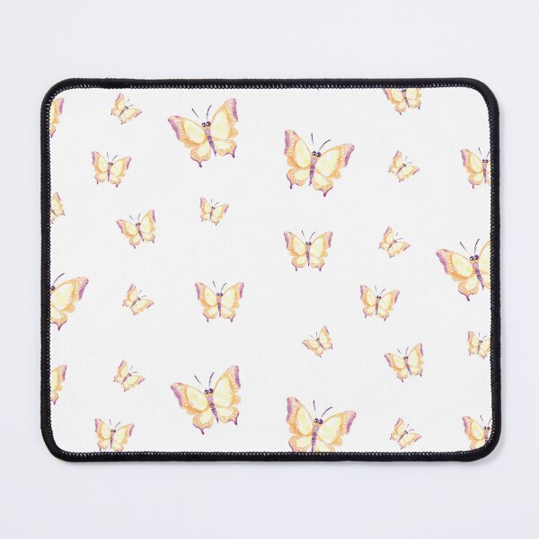 Item preview, cute butterfly pattern with purple and yellow colors designed and sold by FunnyBunny110.