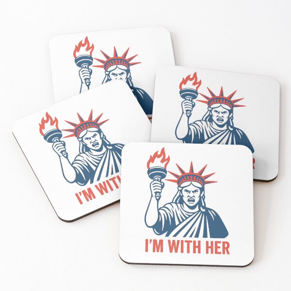 Item preview, I’m With Her – Fierce Liberty Protest  designed and sold by The Junto Shop.