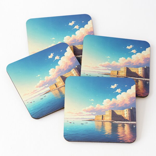 Item preview, Castel dell’Ovo: Naples’ Historic Seaside Fortress designed and sold by LSVart.